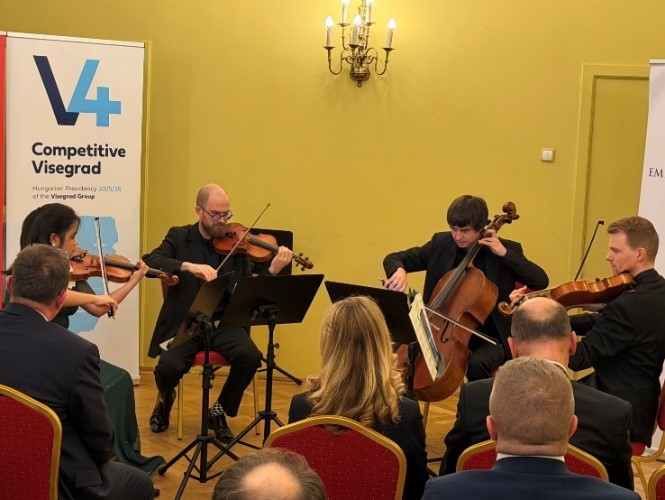 V4 Vonósnégyes koncert a bukaresti Liszt Intézetben