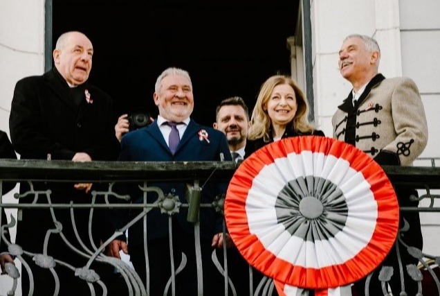 Nagykövetségünk diplomatái számos helyszínen vettek részt az 1848-49-es forradalom és szabadságharc 178. évfordulója alkalmából szervezett ünnepségeken: